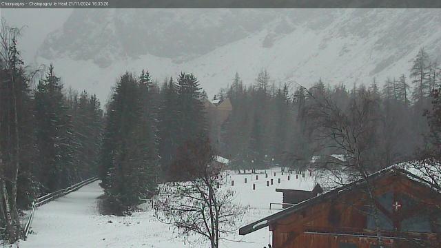 WebCam showing current Snow conditions in Champagny en Vanoise