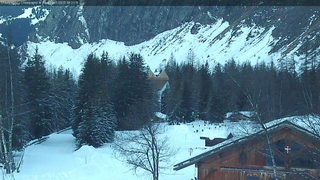 WebCam showing current Snow conditions in Champagny en Vanoise