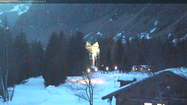 WebCam showing current Snow conditions in Champagny en Vanoise