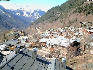 WebCam showing current Snow conditions in Champagny en Vanoise, &copy;www.trinum.com