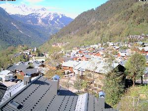 WebCam showing current Snow conditions in Champagny en Vanoise, &copy;www.trinum.com