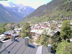 WebCam showing current Snow conditions in Champagny en Vanoise, &copy;www.trinum.com