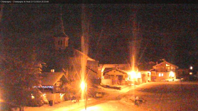 WebCam showing current Snow conditions in Champagny en Vanoise