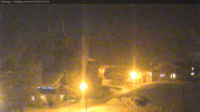 WebCam showing current Snow conditions in Champagny en Vanoise