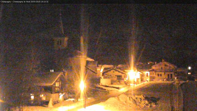 WebCam showing current Snow conditions in Champagny en Vanoise