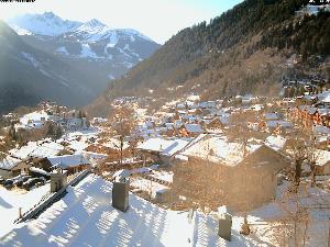 WebCam showing current Snow conditions in Champagny en Vanoise, ©www.trinum.com