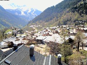 WebCam showing current Snow conditions in Champagny en Vanoise, &copy;www.trinum.com