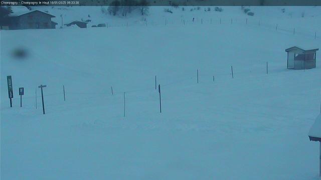 WebCam showing current Snow conditions in Champagny en Vanoise