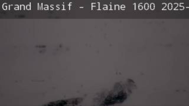 WebCam showing current Snow conditions in Grand Massif