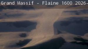 WebCam showing current Snow conditions in Grand Massif, &copy;Trinum
