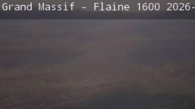 WebCam showing current Snow conditions in Grand Massif