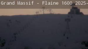 WebCam showing current Snow conditions in Grand Massif, ©Trinum