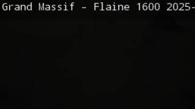 WebCam showing current Snow conditions in Grand Massif