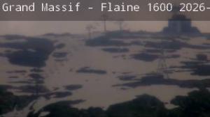 WebCam showing current Snow conditions in Grand Massif, &copy;Trinum