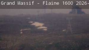 WebCam showing current Snow conditions in Grand Massif, &copy;Trinum