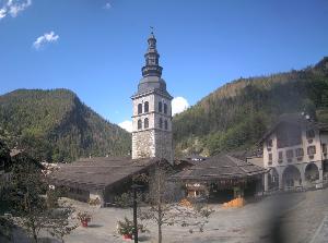 WebCam showing current Snow conditions in La Clusaz, ©null