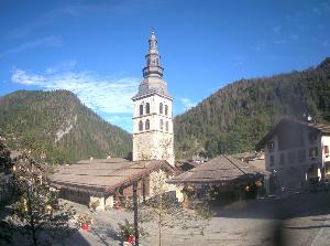 WebCam showing current Snow conditions in La Clusaz, ©null