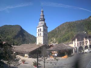 WebCam showing current Snow conditions in La Clusaz, ©null