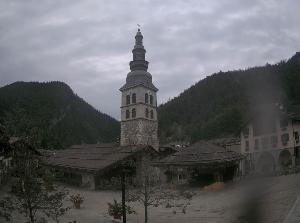 WebCam showing current Snow conditions in La Clusaz, ©null