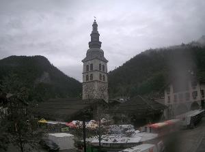 WebCam showing current Snow conditions in La Clusaz, ©null