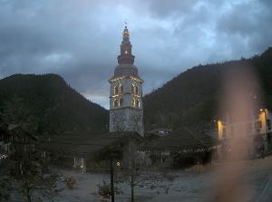 WebCam showing current Snow conditions in La Clusaz, ©null