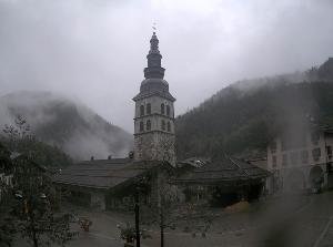 WebCam showing current Snow conditions in La Clusaz, ©null