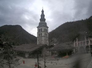 WebCam showing current Snow conditions in La Clusaz, ©null