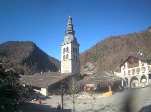 WebCam showing current Snow conditions in La Clusaz, ©null