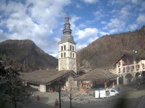 WebCam showing current Snow conditions in La Clusaz, ©null