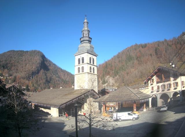 WebCam showing current Snow conditions in La Clusaz