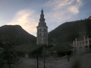 WebCam showing current Snow conditions in La Clusaz, ©null