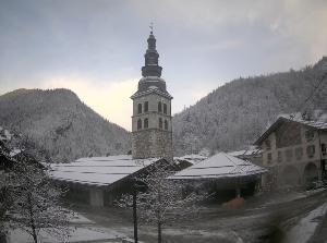 WebCam showing current Snow conditions in La Clusaz, ©null