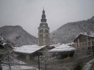 WebCam showing current Snow conditions in La Clusaz, ©null