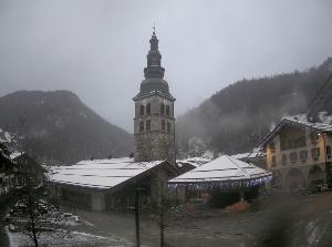 WebCam showing current Snow conditions in La Clusaz, ©null