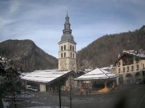 WebCam showing current Snow conditions in La Clusaz, ©null