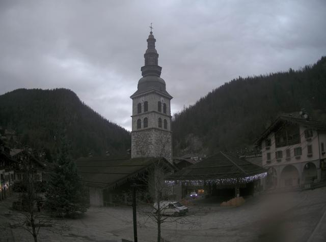 WebCam showing current Snow conditions in La Clusaz