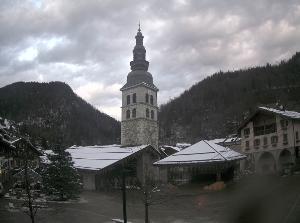 WebCam showing current Snow conditions in La Clusaz, ©null