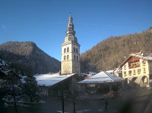 WebCam showing current Snow conditions in La Clusaz, ©null