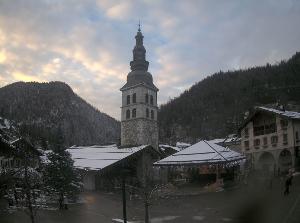 WebCam showing current Snow conditions in La Clusaz, ©null