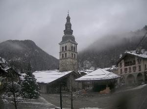 WebCam showing current Snow conditions in La Clusaz, ©null