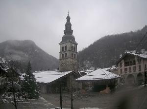 WebCam showing current Snow conditions in La Clusaz, ©null