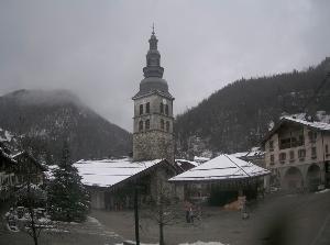 WebCam showing current Snow conditions in La Clusaz, ©null