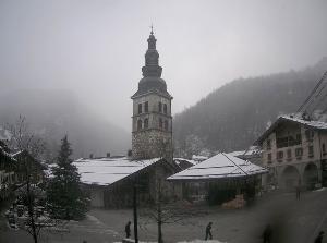 WebCam showing current Snow conditions in La Clusaz, ©null