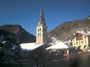 WebCam showing current Snow conditions in La Clusaz, ©null