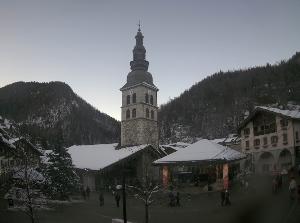 WebCam showing current Snow conditions in La Clusaz, ©null