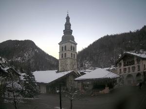 WebCam showing current Snow conditions in La Clusaz, ©null