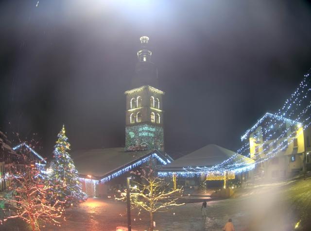 WebCam showing current Snow conditions in La Clusaz