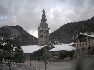 WebCam showing current Snow conditions in La Clusaz, ©null