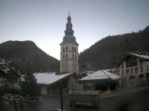 WebCam showing current Snow conditions in La Clusaz, ©null