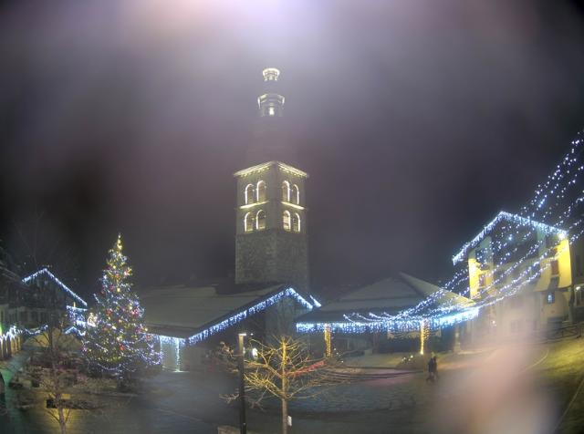 WebCam showing current Snow conditions in La Clusaz